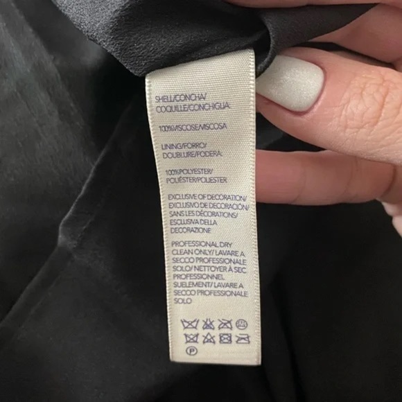 Rebecca Minkoff Black Off-The-Shoulder Maxi Dress with Flutter Sleeves - Picture 9 of 12